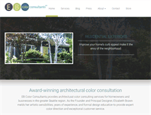 Tablet Screenshot of eb-color.com